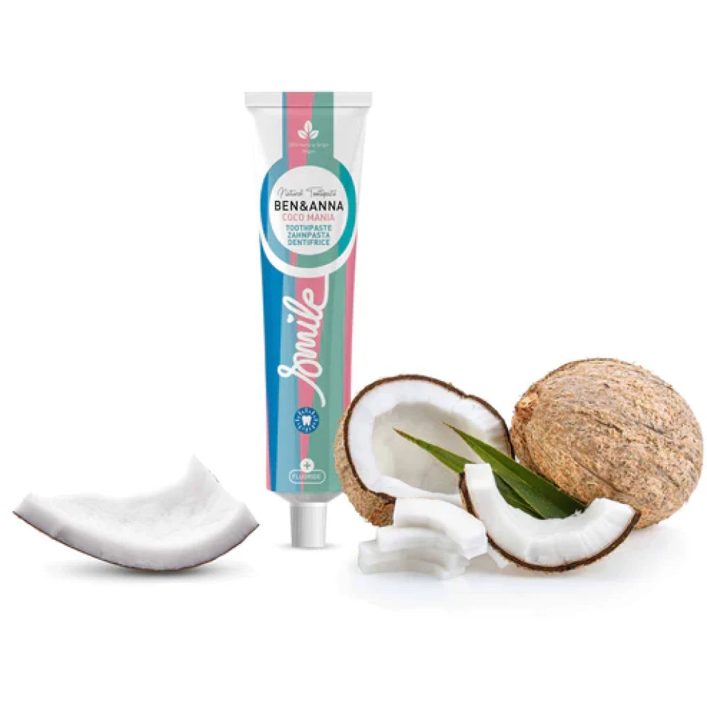 Dentifricio Naturale con Fluoro | Coco Mania - Ben&Anna
