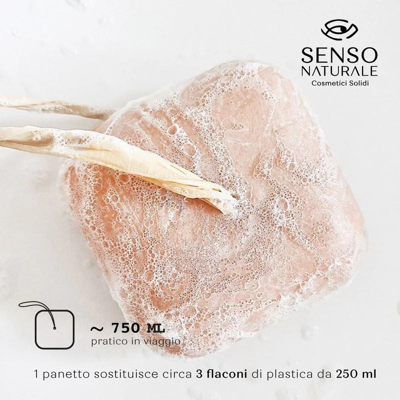 Bagnoschiuma Solido Argillosa Armoniosa - Senso Naturale