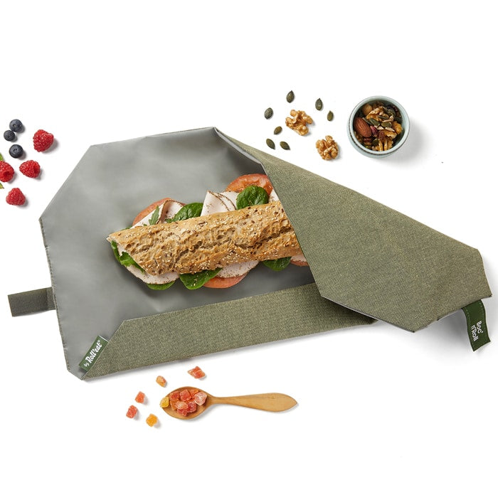 Sacchetto Ecologico Riutilizzabile | Porta Panini, Boc'n'Roll Natura - Roll’Eat