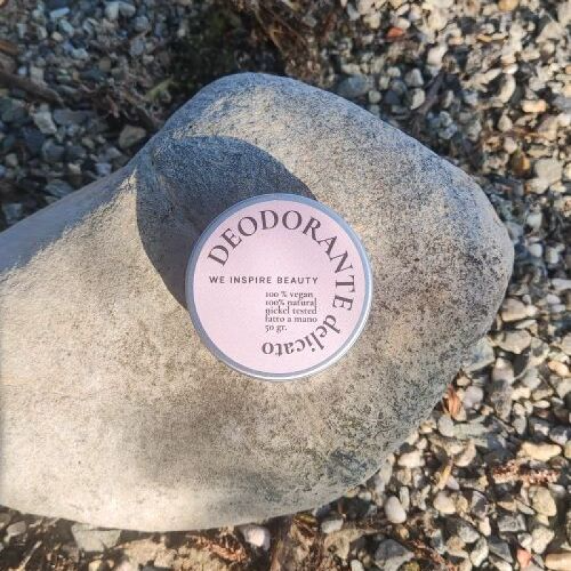 Deodorante Naturale in Crema Delicato (Sz. Bicarbonato) - We Inspire Beauty