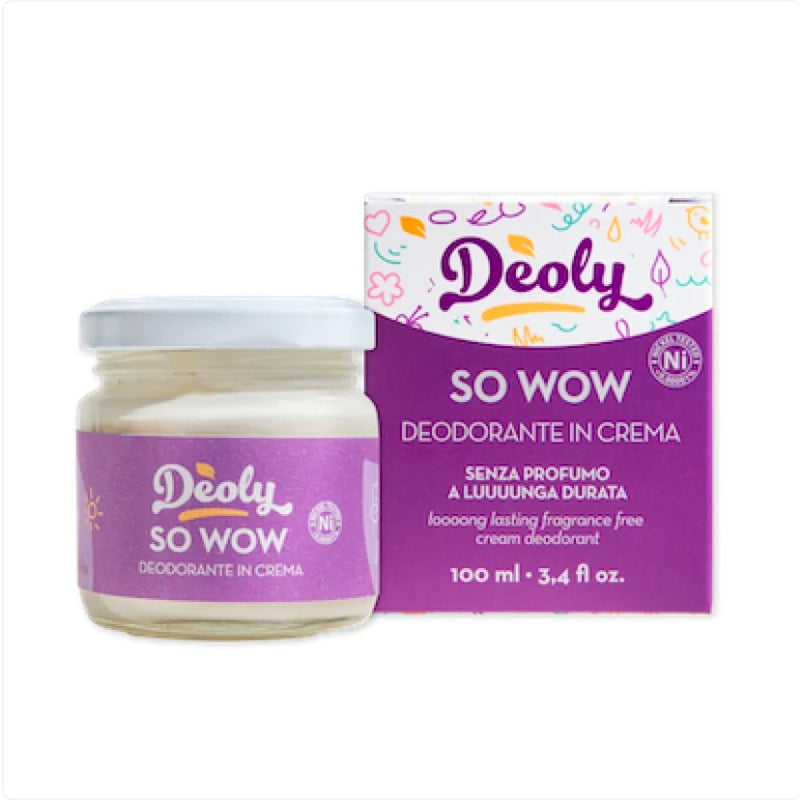 Deodorante in Crema Wow (Con Bicarbonato) - Deoly