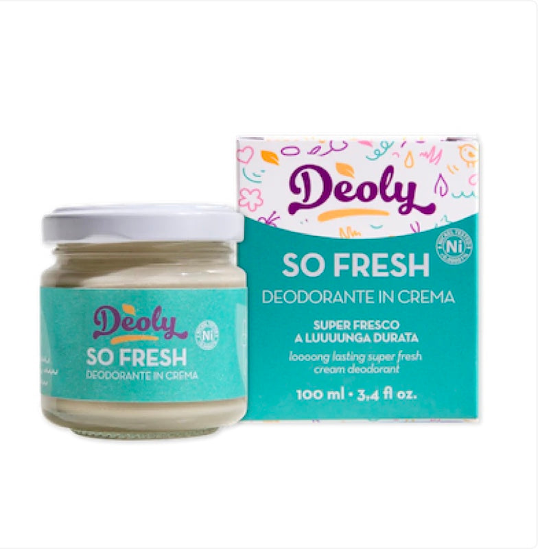 Deodorante in Crema Fresh (Con Bicarbonato) - Deoly