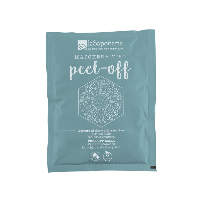 Maschera Viso Peel-Off (Tutti i Tipi di Pelle) - La Saponaria