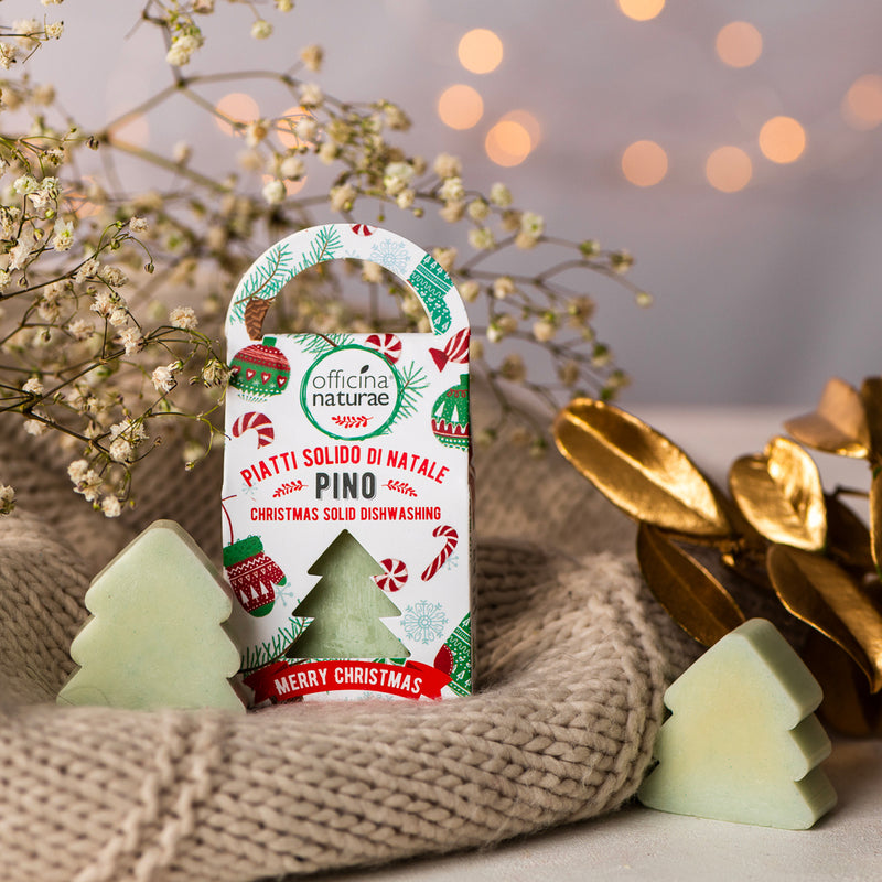 Detergente Piatti Solido di Natale | Pino - Officina Naturae
