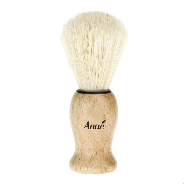 Pennello da Barba Vegano in Legno Naturale