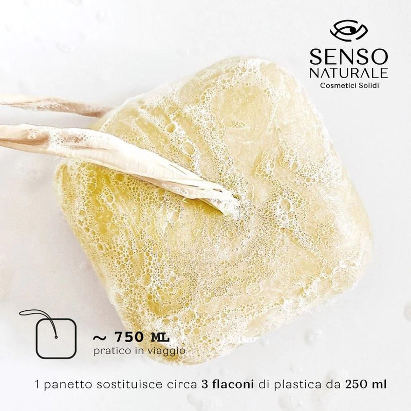 Bagnoschiuma Solido Argillosa Rinfrescante - Senso Naturalep