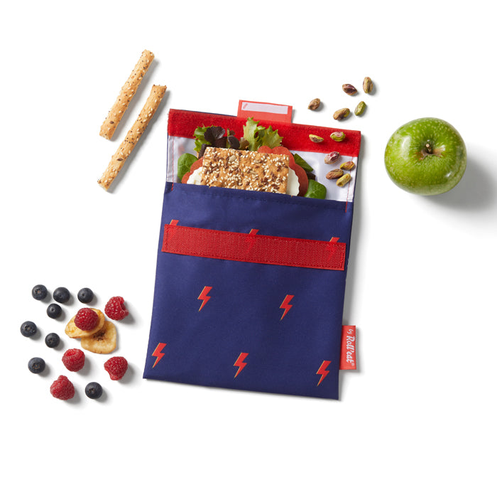 Sacchetto Ecologico Riutilizzabile | Porta Panini, Snack'n'Go Icons - Roll’Eat