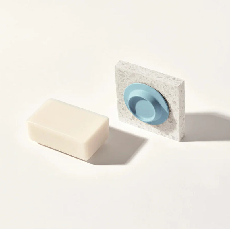 Porta Sapone Magnetico Azzurro - Soapi
