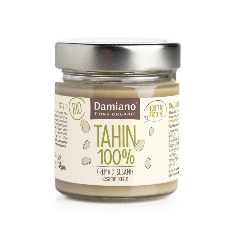 Crema di Sesamo Bio | Tahini 100% - Damiano