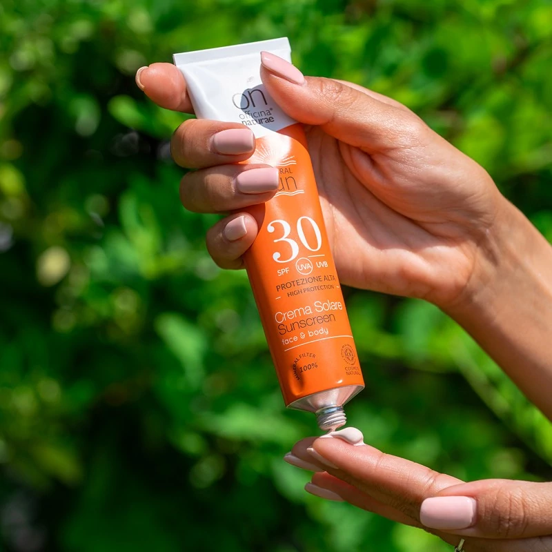 Protezione Solare Minerale in Crema SPF 30 - Officina Naturae