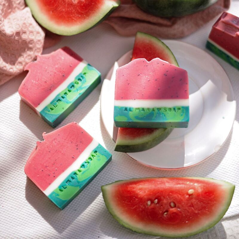 Sapone Artigianale Naturale WATERMELON SUGAR - Almara Soap