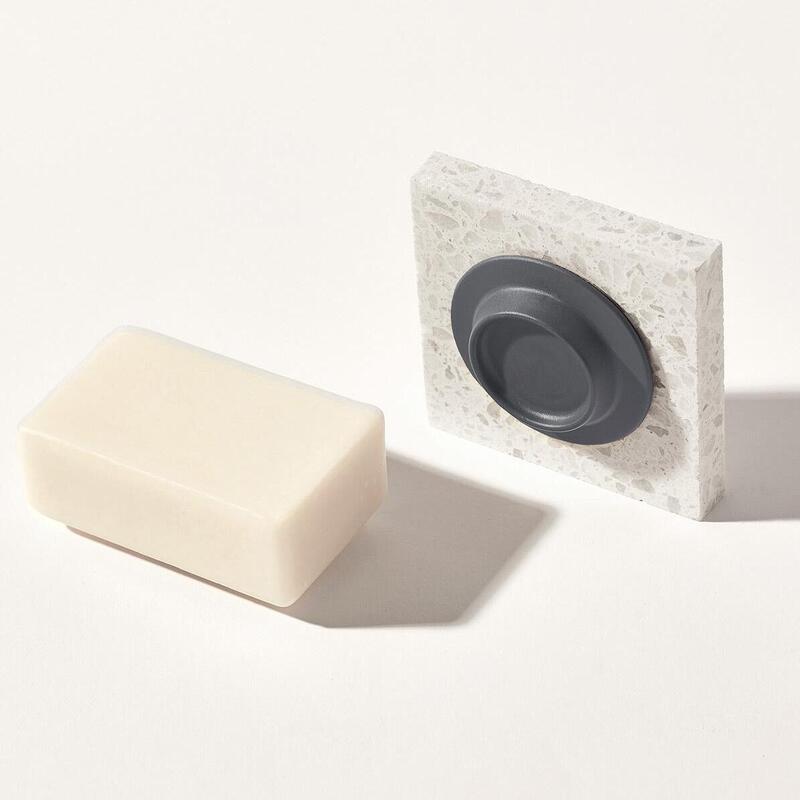 Porta Sapone Magnetico Grigio Scuro - Soapi
