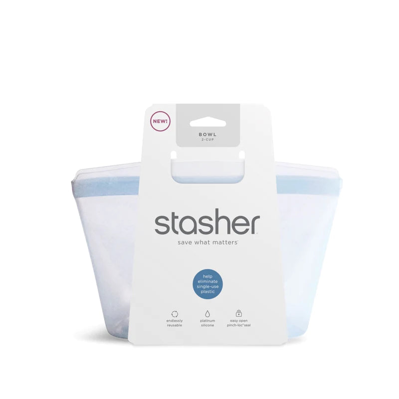 Busta in Silicone Riutilizzabile Bowl 2 Cups (473 ml) - Stasher