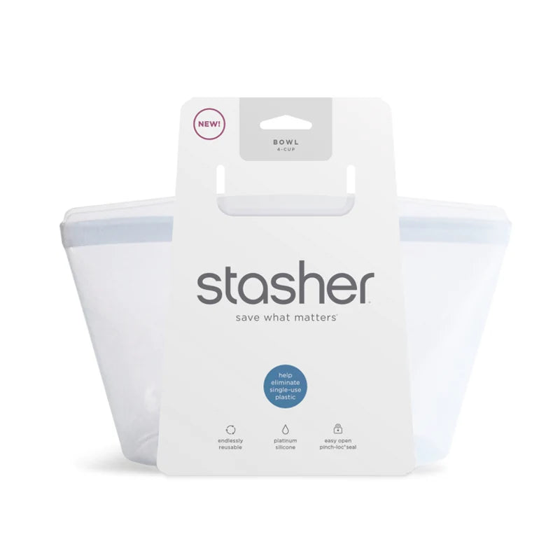 Busta in Silicone Riutilizzabile Bowl 4 Cups (946 ml) - Stasher