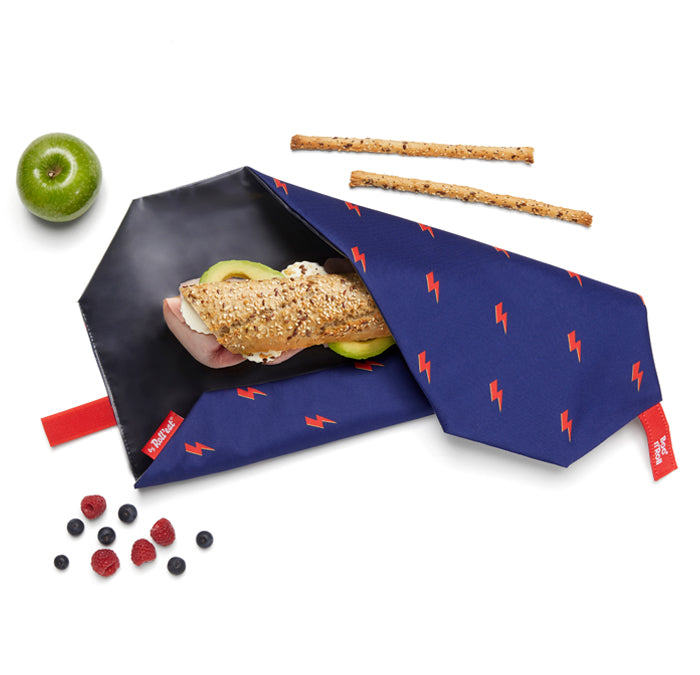 Sacchetto Ecologico Riutilizzabile | Porta Panini, Boc'n'Roll Icons - Roll’Eat