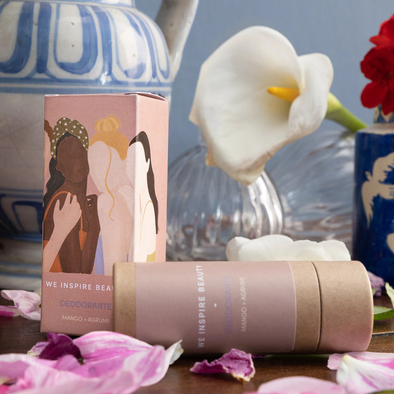 Deodorante Naturale Stick Mango + Agrumi (Sz. Bicarbonato) - We Inspire Beauty