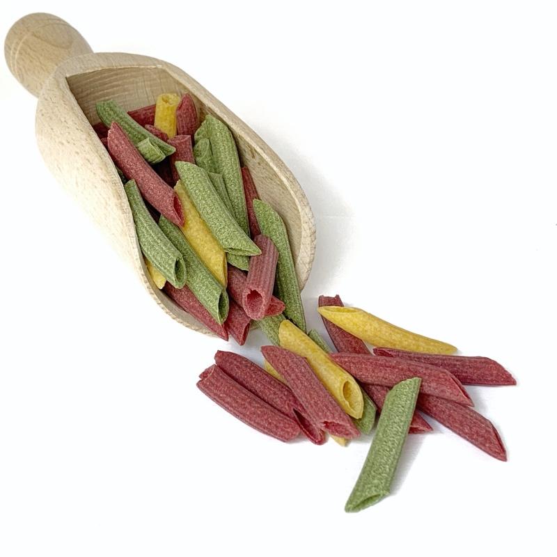 Penne Bio tricolore di Mais - senza glutine -