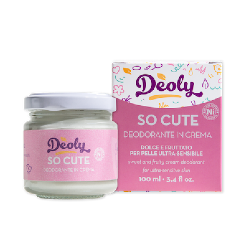Deodorante in Crema Cute (Con Bicarbonato) - Deoly – Naturalmente Sfuso