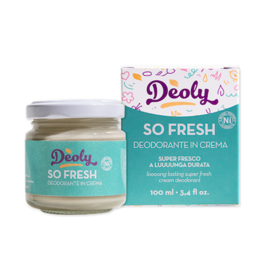 Deodorante in Crema Fresh (Con Bicarbonato) - Deoly