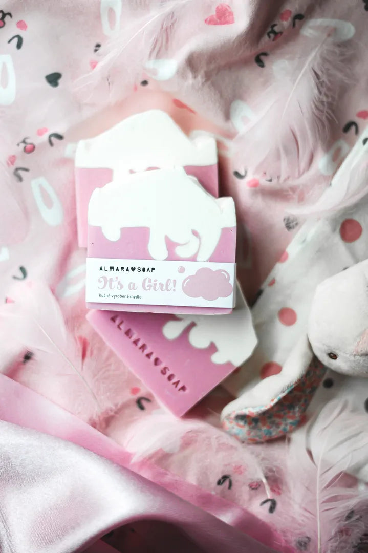 Sapone Artigianale Naturale IT'S A GIRL! - Almara Soap