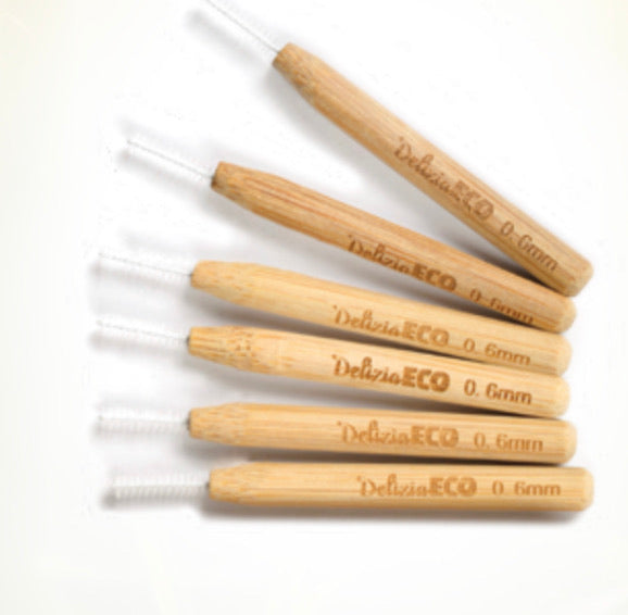 Spazzolini Interdentali Biodegradabili - 6 pz