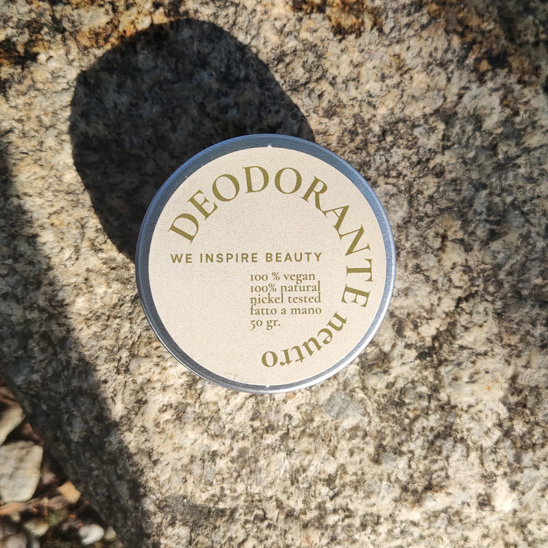 Deodorante Naturale in Crema Neutro (Sz. Bicarbonato) - We Inspire Beauty