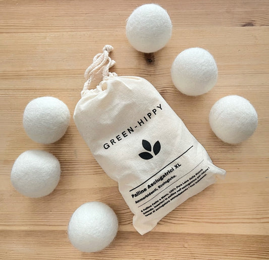 Xl Premium Palle Asciugatrici In Lana Naturale - Sostituiscono Fogli  Asciugatrice E Ammorbidente Per Tessuti - Palle Lavatrici Per Asciugatrice