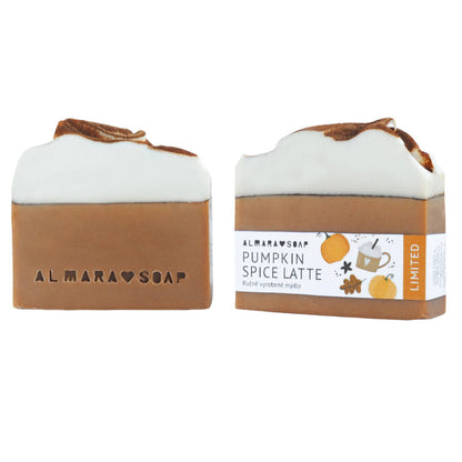 Sapone Artigianale Naturale PUMPKIN SPICE LATTE - Almara Soap