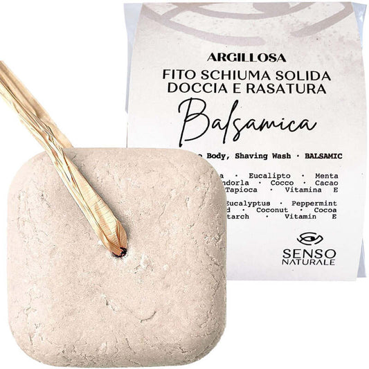 Bagnoschiuma Solido Argillosa Balsamica - Senso Naturale