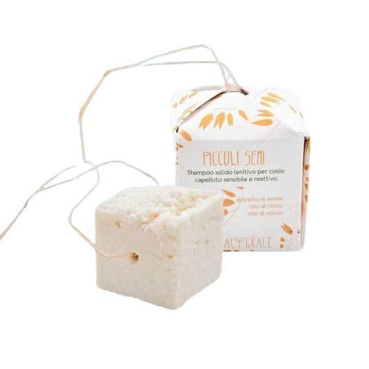 Shampoo Solido | Piccoli Semi (Lenitivo per Cuoio Capelluto Sensibile e Reattivo) - Ethical Grace