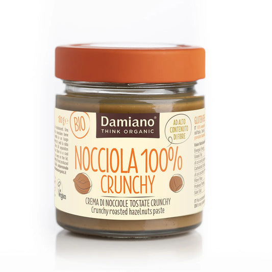 Crema di Nocciole Tostate Crunchy | Nocciola 100% - Damiano