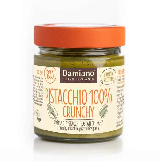 Crema di Pistacchi Tostati Crunchy | Pistacchio 100% - Damiano