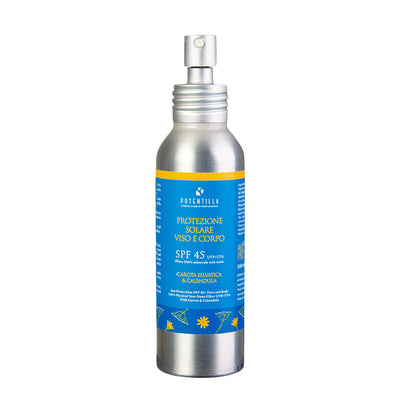 Protezione Solare Minerale in Crema SPF 45 - Potentilla