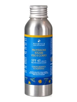 Protezione Solare Minerale in Crema SPF 45 - Potentilla