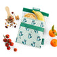 Sacchetto Ecologico Riutilizzabile | Porta Panini, Snack'n'Go Animali - Roll’Eat