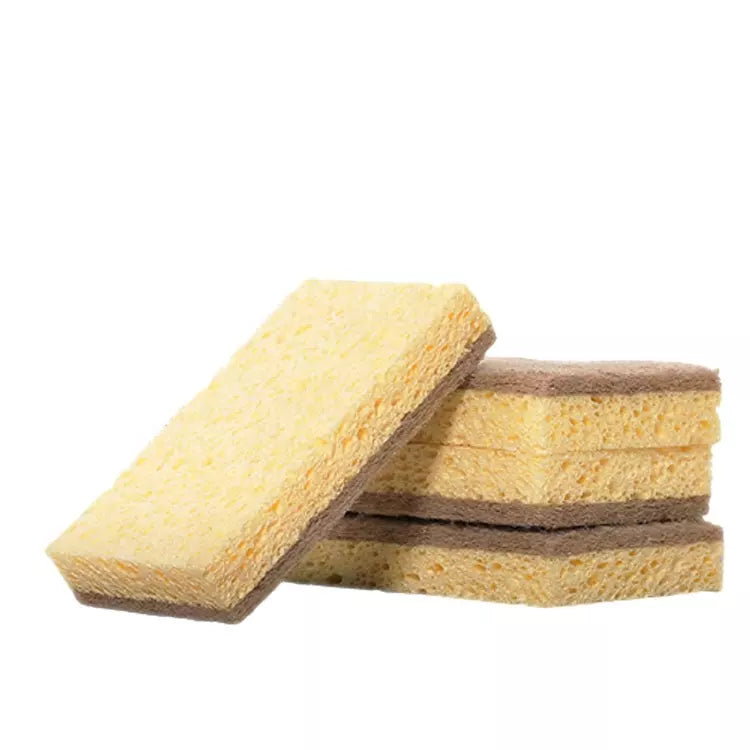 SPUGNA CELLULOSA GIALLA - Conf. 5 Pezzi - Foto 3