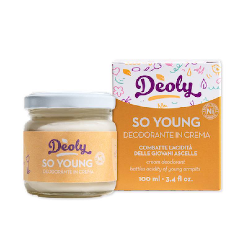 Deodorante in Crema So Young (Con Bicarbonato) - Deoly