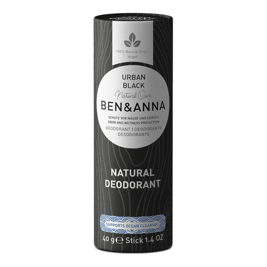 Deodorante Stick Urban Black NEW | Con Bicarbonato - Ben&Anna