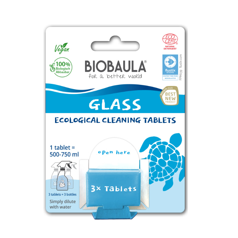 Pastiglie Concentrate per Detergente Vetri - Biobaula