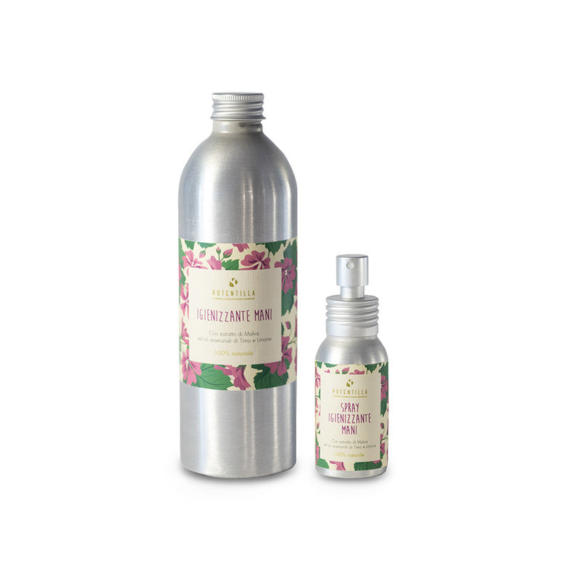 Spray Igienizzante Mani Ricaricabile - Potentilla