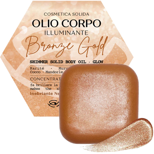 Crema/Olio Corpo Solido Bronze Gold | Illuminante - Senso Naturale
