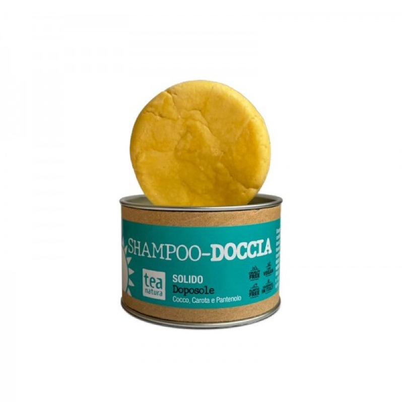 Shampoo Doccia Solido Doposole - Tea Natura