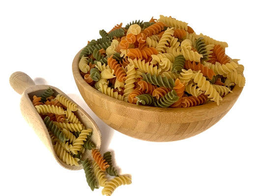 Fusilli italiani bio tre colori